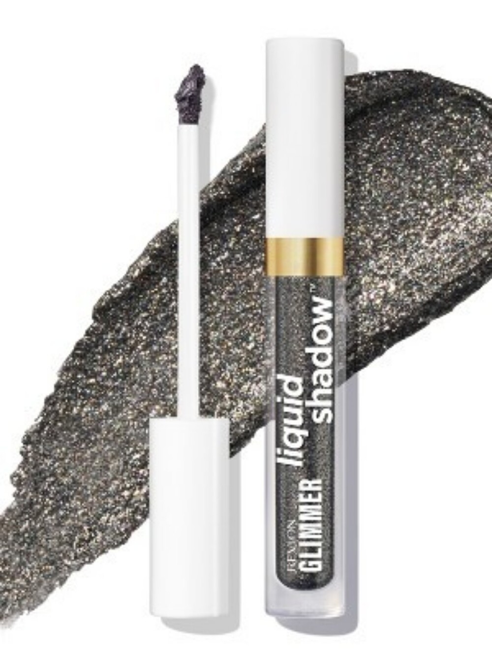 3 x Revlon Glimmer Liquid Shadow, Shimmer Eyeshadow Makeup, 204 Rock-It